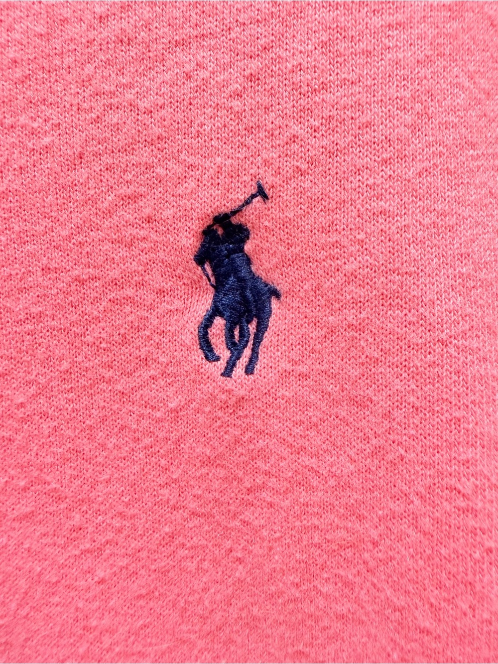 Polo Ralph Lauren Pink French Terry Sweatshirt Pony Logo Hi Low Hem SP (CKB074) - Picture 8 of 16